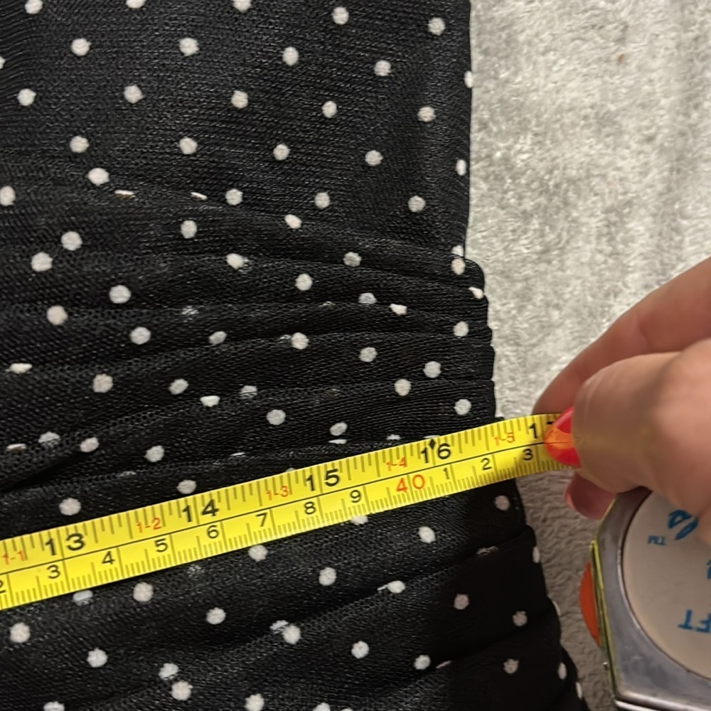 ML Monique Lhuillier Peyton Polka Dot tulle dressNWT - Picture 10 of 13